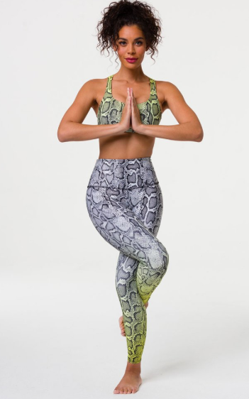 Image Title Onzie Graphic High Rise Legging Midi - Vixen